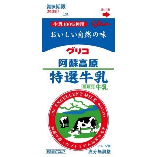 阿蘇高原特選牛乳 500ml 展開図